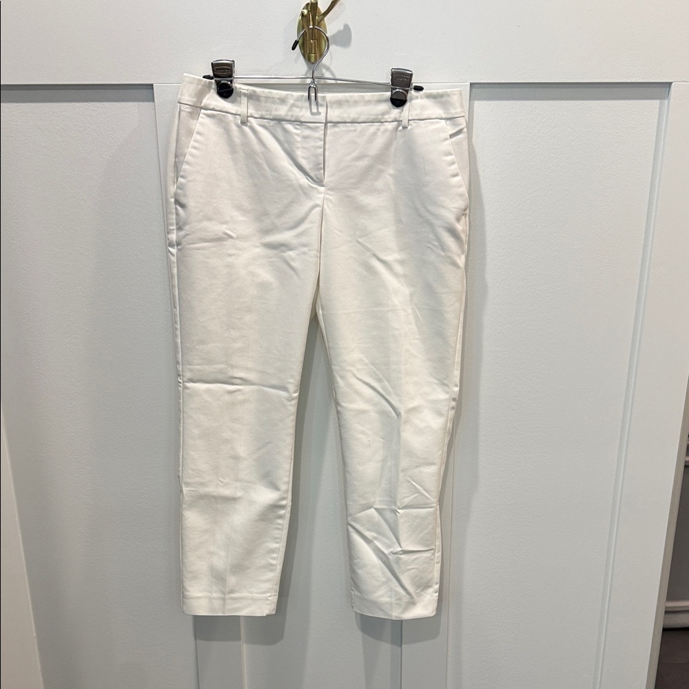 Express Columnist White Dress Pants